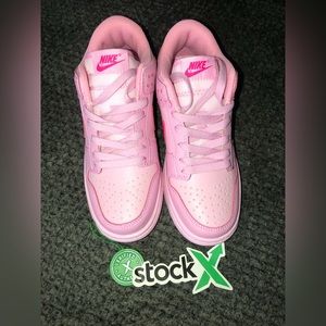 New Size 7 Triple Pink Nike Dunk